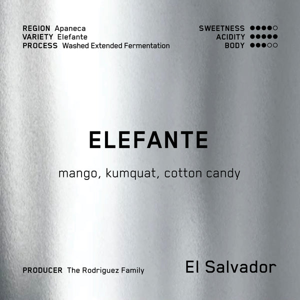 Elefante Extended Fermentation